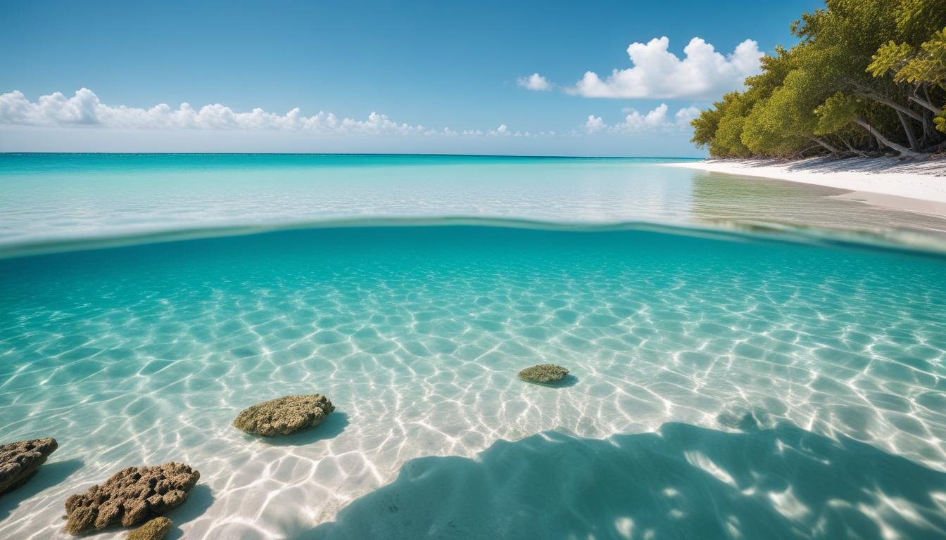 Key West ocean background